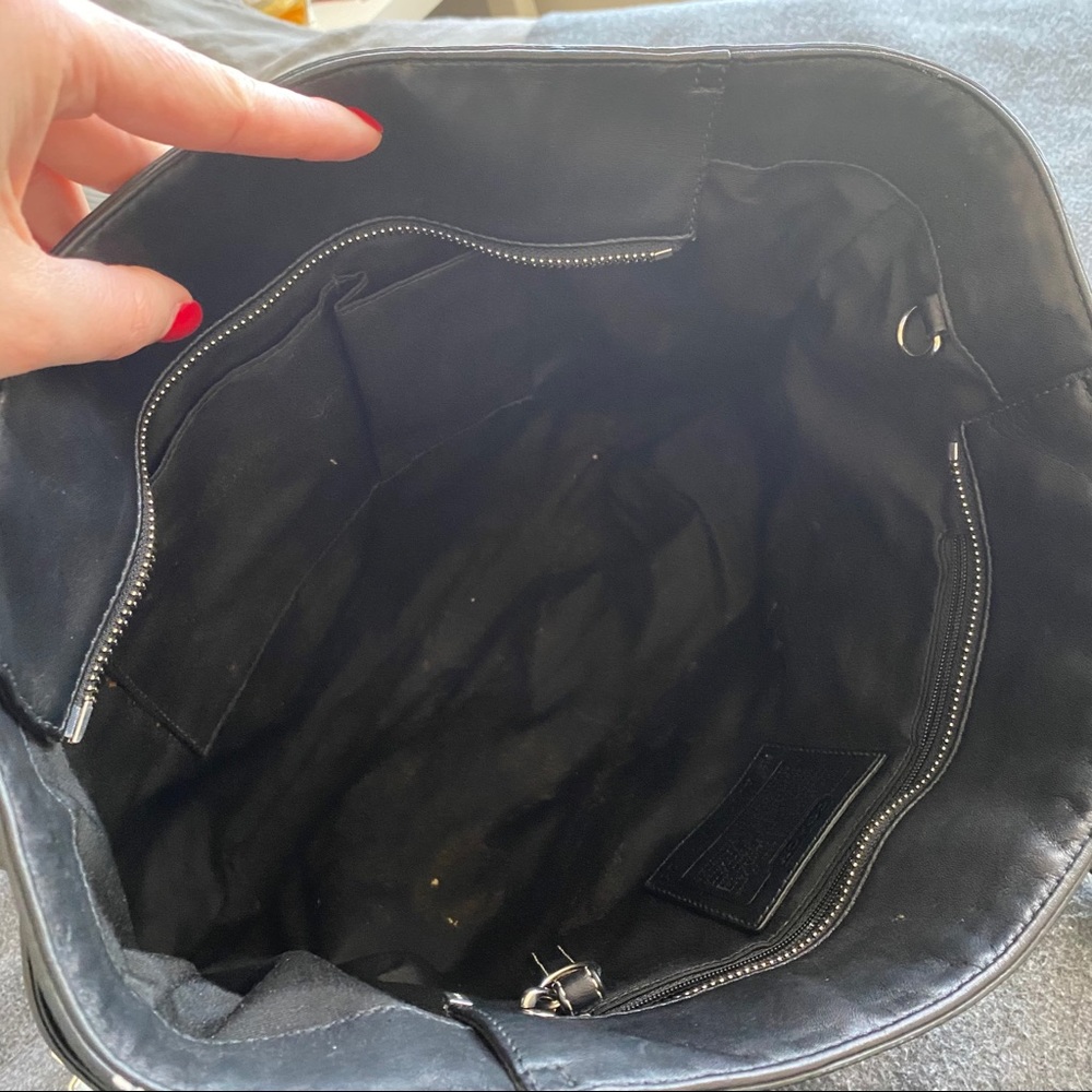 COACH genuine leather tote - Picture 8 of 10